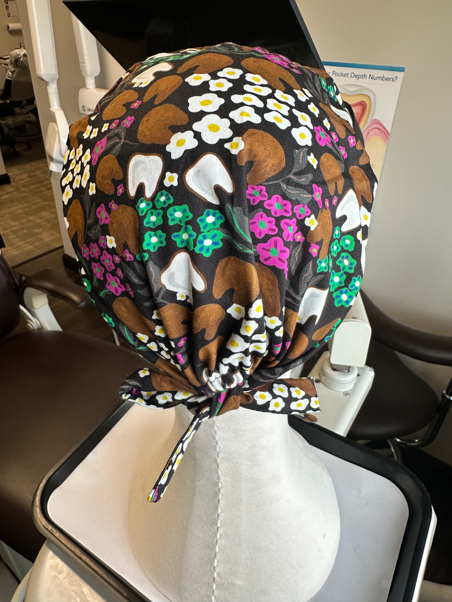 CAPESWEAR founder and scrub cap details